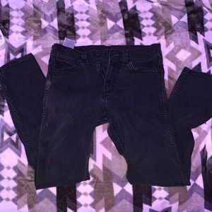 Men’s black 508 jeans